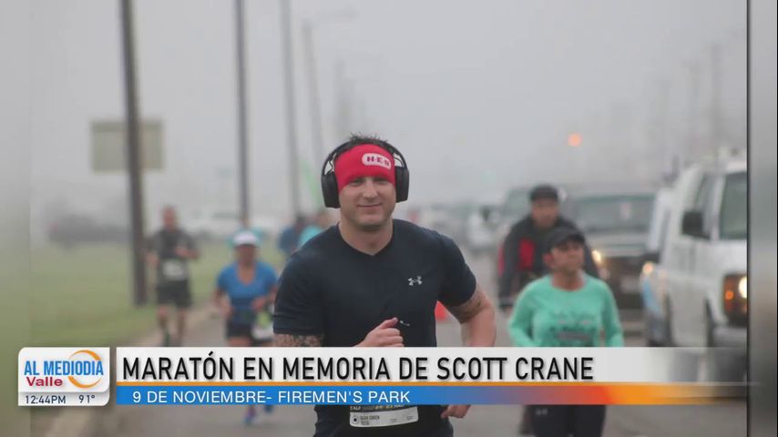 McAllen invita a participar en una maratón en memoria de Scott Crane