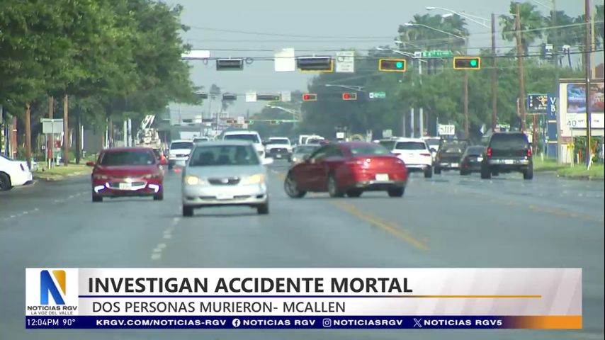 Sospechoso del accidente mortal en McAllen permanece hospitalizado
