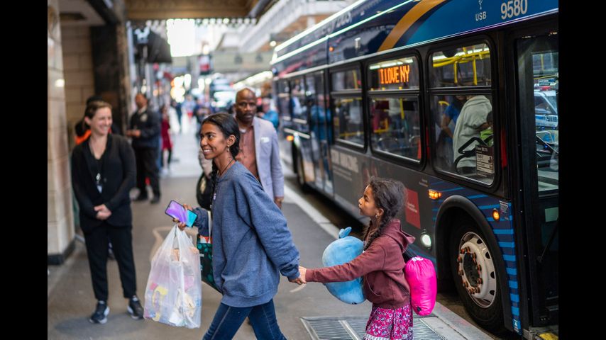 Judge says New York can't use 'antiquated, unconstitutional' law to block migrant buses from Texas