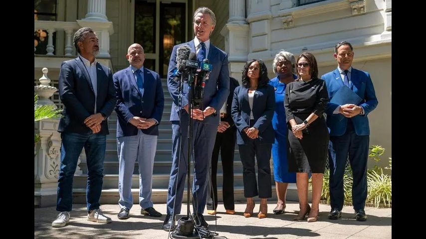 Newsom will move to redraw California map if Texas redistricts, teeing up national fight