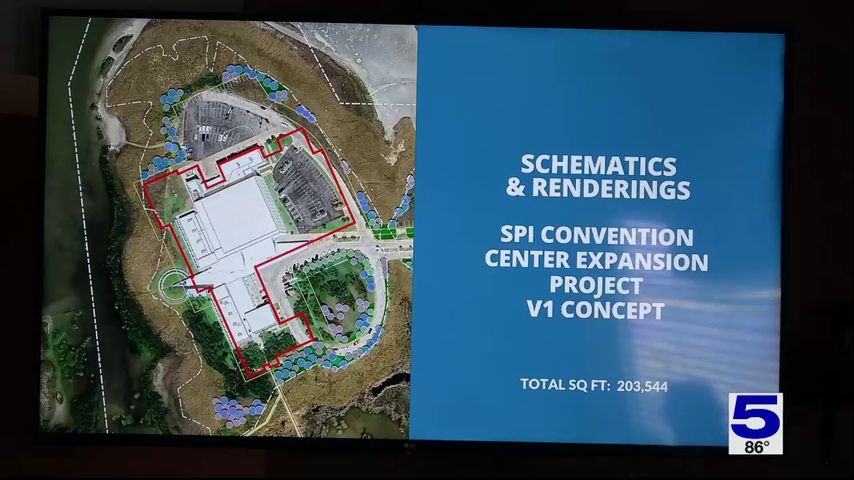 New designs for South Padre Island Convention Center expansion project revealed