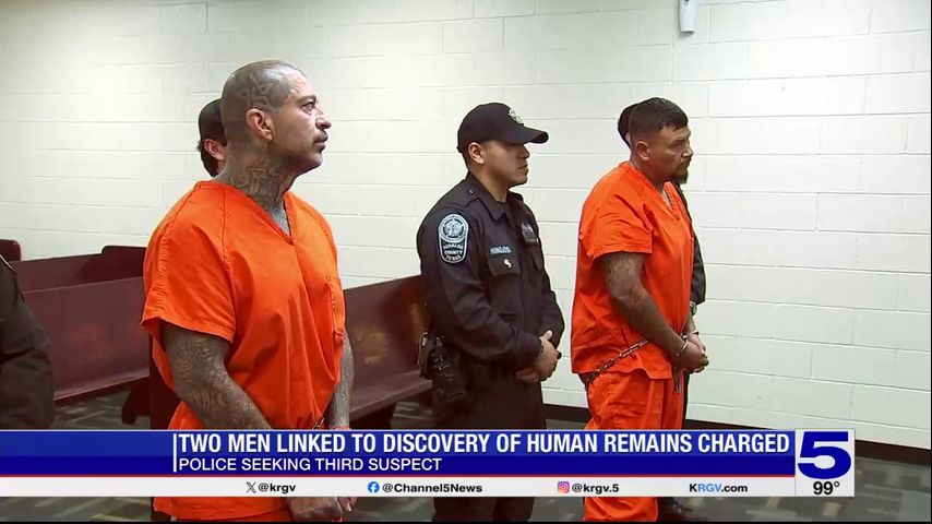Victim identified in Hidalgo County murder investigation, two suspects arraigned