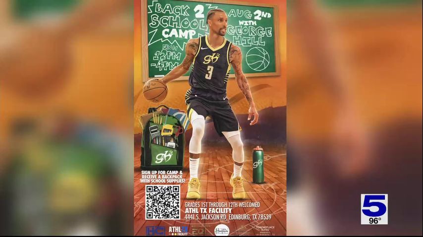 George Hill hosting basketball camp in RGV on August 2nd