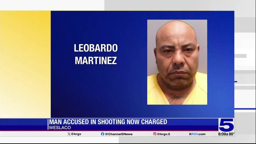 Suspect charged in Weslaco shooting investigation