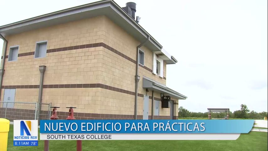 Estudiantes de STC y bomberos tienen nuevo edificio de entrenamiento ante emergencias