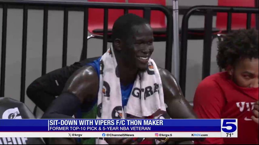 Sit-down interview with RGV Vipers F/C Thon Maker