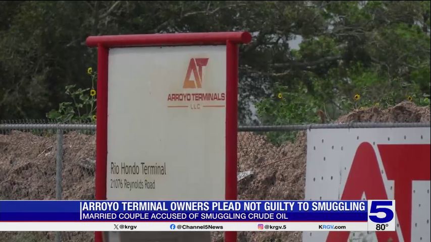 Arroyo Terminals owner pleads not guilty in connection with crude oil smuggling scheme
