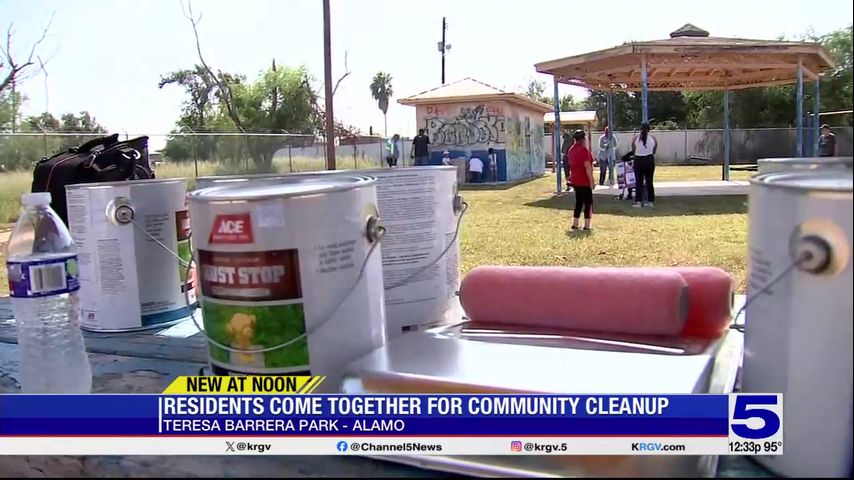 Alamo residents come together for community cleanup