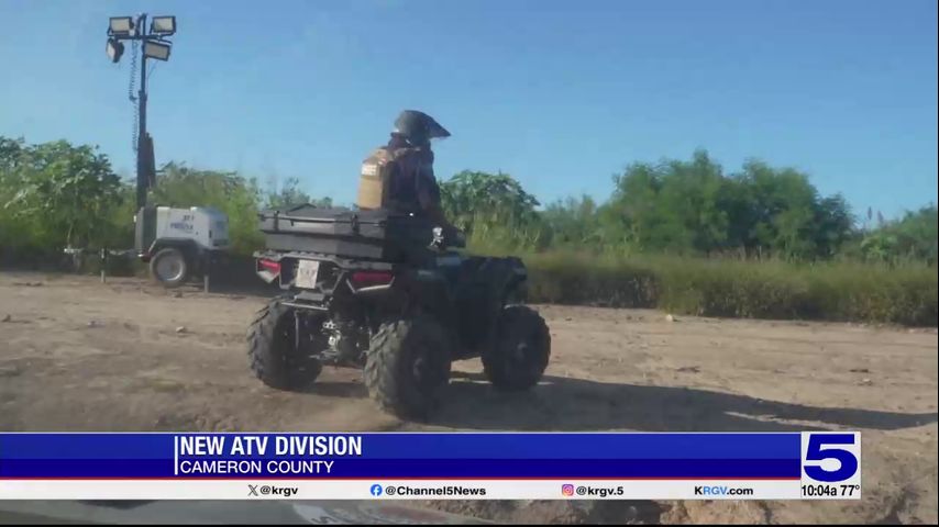 Cameron County Sheriff's Office introduces new ATV Division