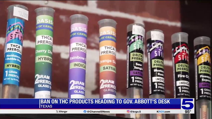 Brownsville wellness shop owner reacts to bill banning THC products