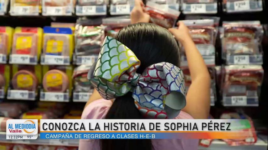 Sophia Pérez logra cumplir su objetivo en la carrera de regreso a clases