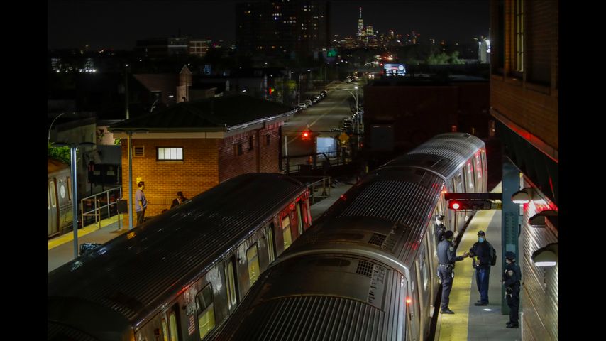 Man faces murder charges in the death of a woman who was lit on fire in New York City subway