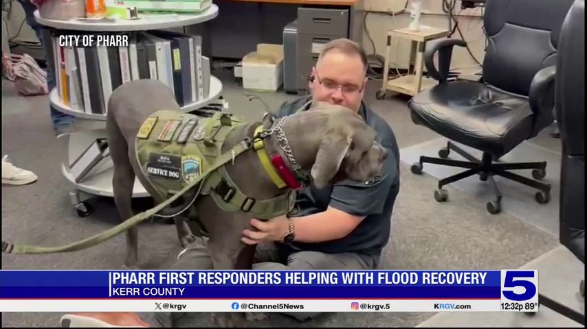 Pharr first responders helping with flood recovery efforts in Central Texas