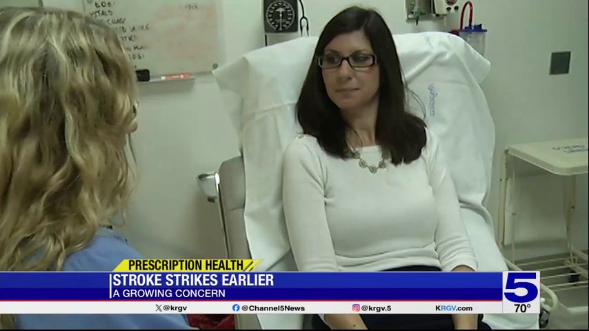 Prescription Health: Growing concern over strokes striking earlier