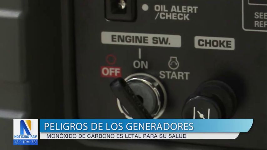 Advierten sobre los peligros de los generadores