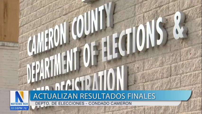 Habrá elección de desempate en el condado Cameron