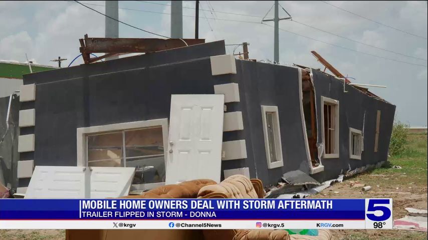 Donna couple loses home during storm after their kids saved for a year to buy it