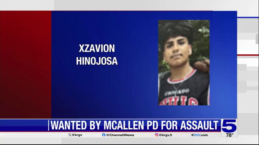 McAllen police seeking teen accused of assaulting juvenile