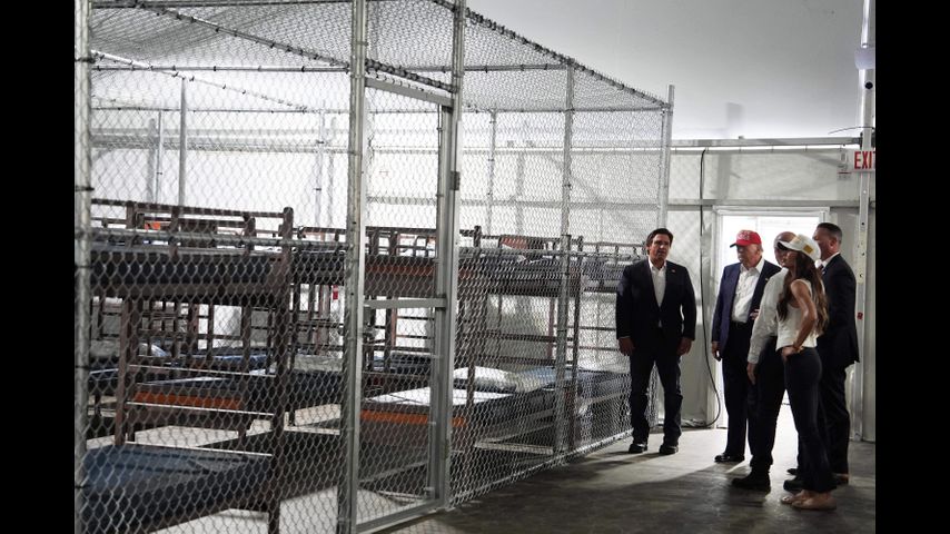 DOJ contradicts DeSantis: Some detainees at 'Alligator Alcatraz' likely never in removal proceedings