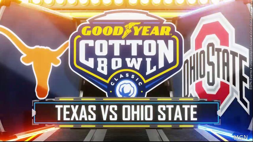 Live at Texas vs. Ohio State in the Cotton Bowl