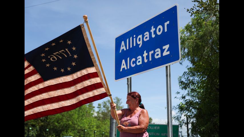 Attorneys: 'Alligator Alcatraz' detainees held without charges, barred from legal access