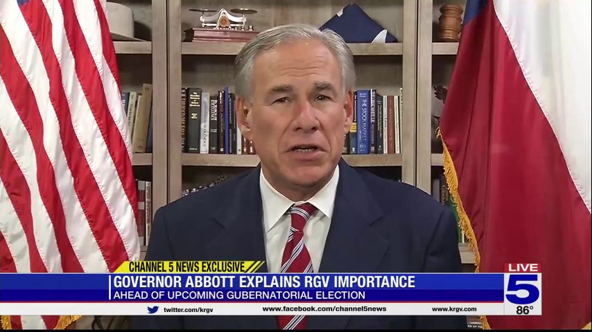 WATCH: Interview with Gov. Greg Abbott