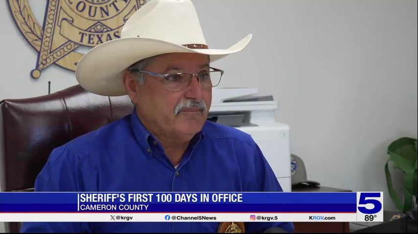 Cameron County sheriff's first 100 days in office