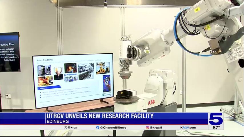 UTRGV unveils new manufacturing research facility