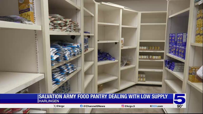 Salvation Army food pantry in Harlingen in need of donations