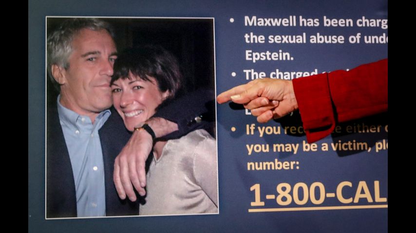 Jeffrey Epstein's former girlfriend, Ghislaine Maxwell, is transferred to a prison camp in Texas