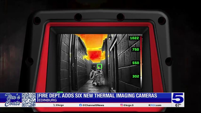 Edinburg Fire Department purchases new thermal imaging cameras