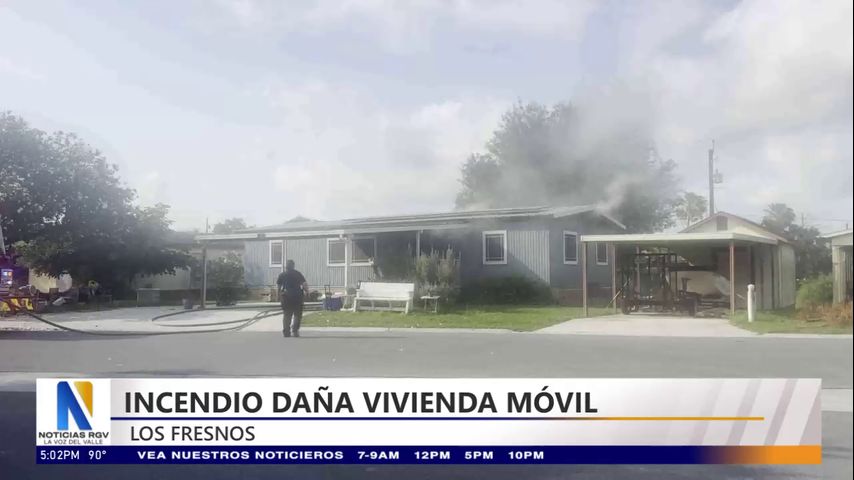 Los bomberos de Los Fresnos investigan las causas del incendio de una vivienda