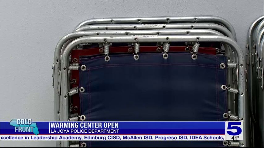 La Joya opens warming center