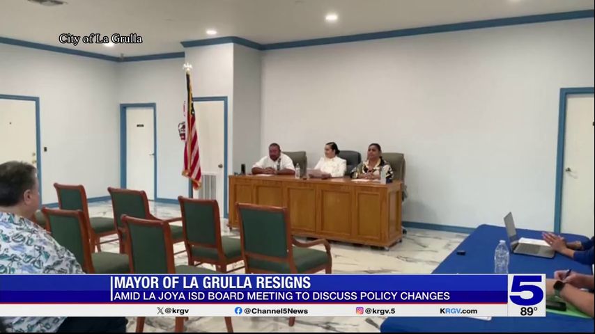 La Grulla mayor resigns following proposed La Joya ISD policy