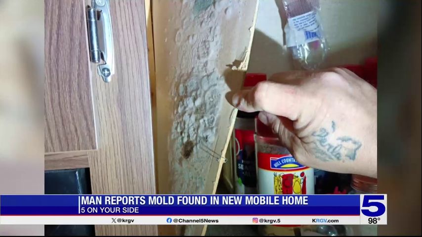 5 On Your Side: Mercedes family speaking out after discovering mold in newly purchased mobile home