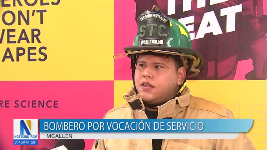 Bombero de Weslaco narra su historia de vocación de servicio