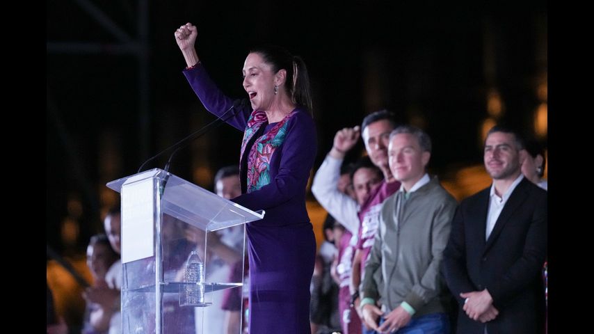 Mexico awakes with joy, division to the first woman elected president, Claudia Sheinbaum