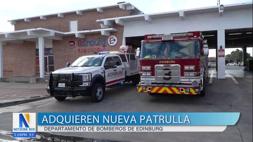 Departamento de Bomberos de Edinburg adquieren nueva patrulla