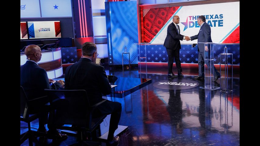 Ted Cruz and Colin Allred meet in the only debate in the Texas Senate race