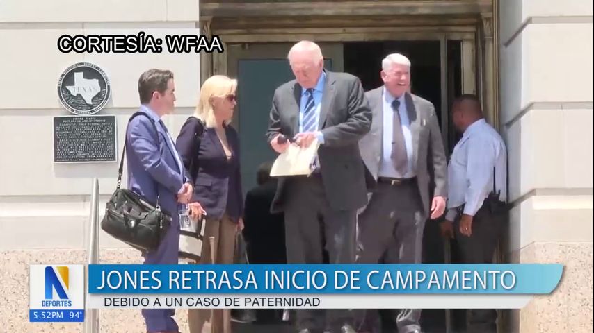 Jerry Jones retrasa inicio de campamento debido a caso de paternidad