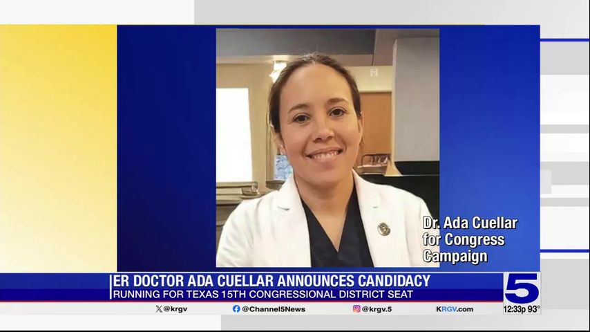 Harlingen doctor challenges Congresswoman Monica De La Cruz for congressional seat