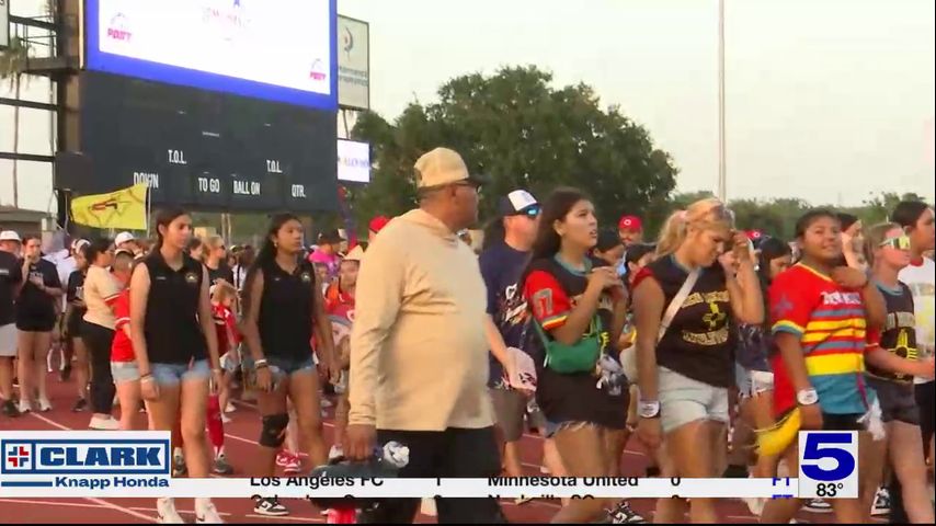 2025 Pony League World Series Opening Ceremony in McAllen