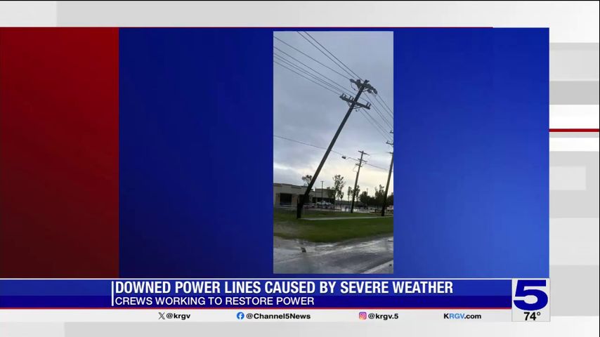Thousands without power in Hidalgo County