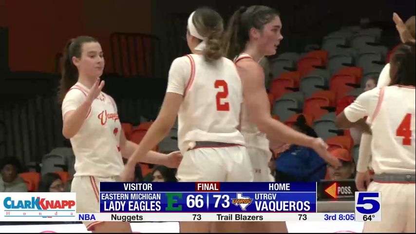 UTRGV women's basketball takes thrilling OT win to open Holiday Classic