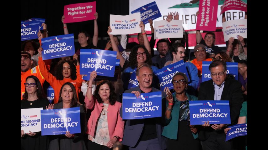 California moving forward with partisan redistricting effort to counter Texas' move