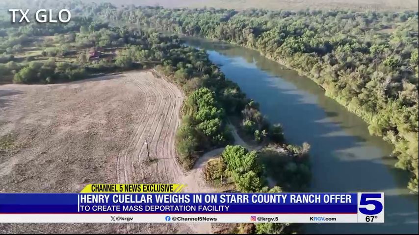 Congressman Cuellar reacts to Starr County land offer for deportation facilities