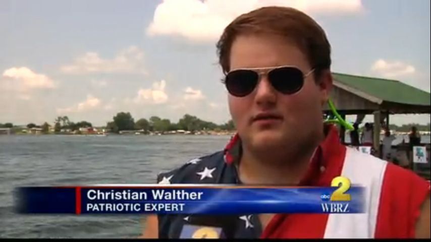 Remember the 4th of July on the False River that went viral?