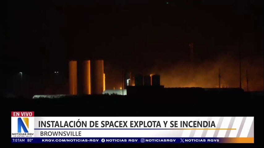 La nave de SpaceX explota en sus instalaciones, no se reportaron heridos