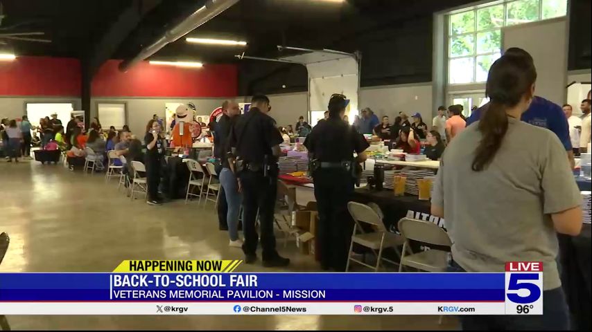 Hidalgo County Precinct 3, Driscoll Health hold back-to-school fair in Mission