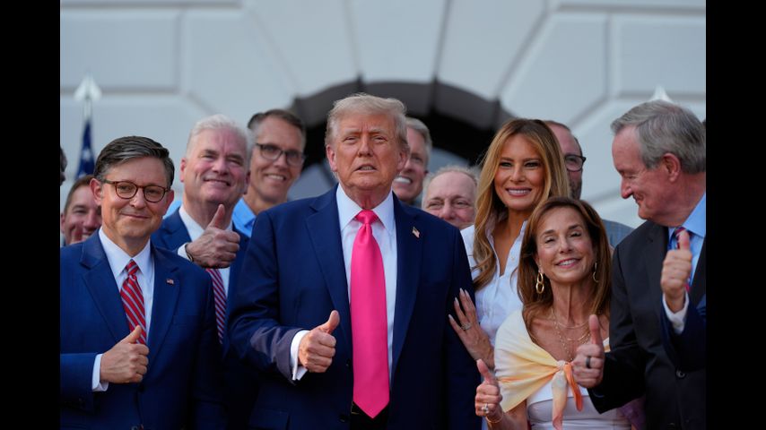 Trump's approval rating on immigration and government spending has slipped, new AP-NORC poll finds